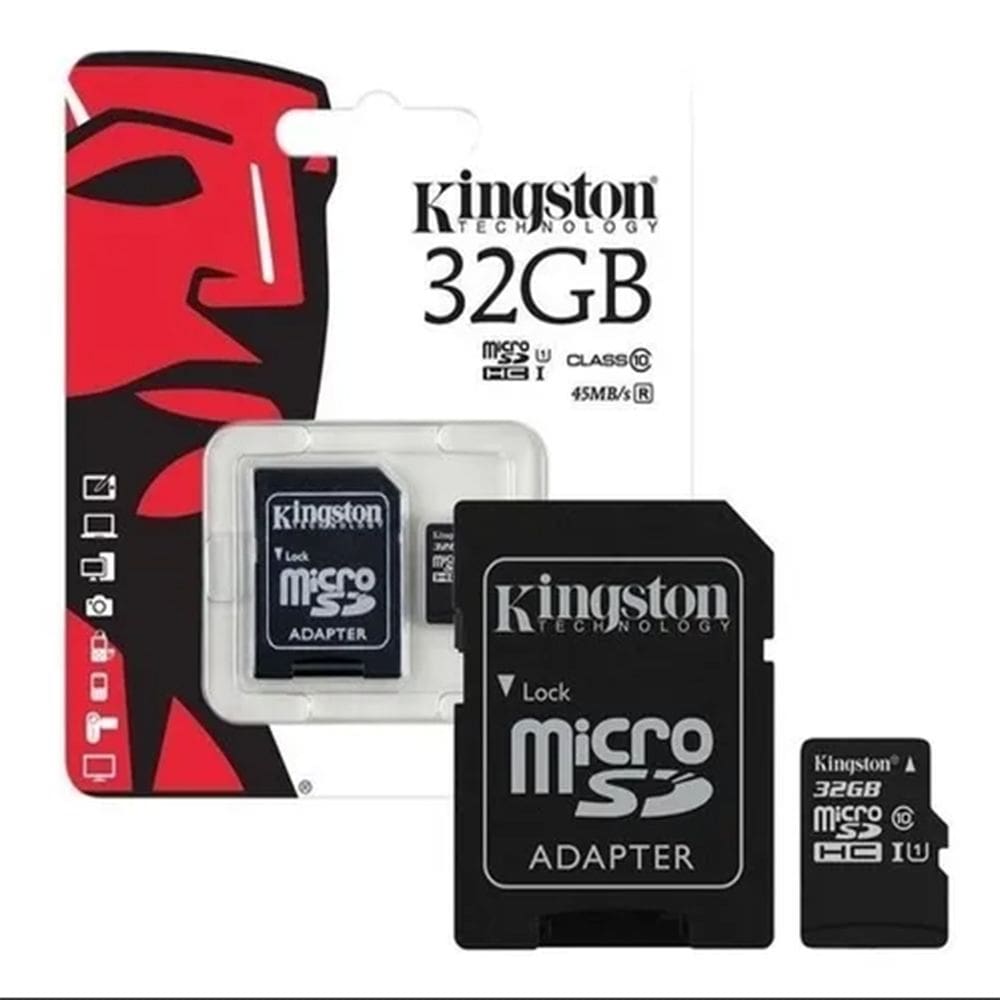 Cartao De Memoria Sd Kingston Canvas Select Plus Class 10Uhsi 32Gb