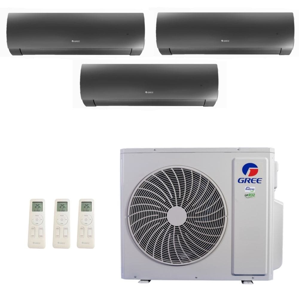 Ar-Condicionado Multi Split Inverter Gree 42.000 (2x Evap HW 18.000 + 1x Evap HW 24.000) Quente/Frio 220V