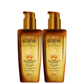 Kit Elseve L`Oréal Paris Reparação Total Óleo Extraordinário - Tratamento Reconstrutor (2 Unidades)