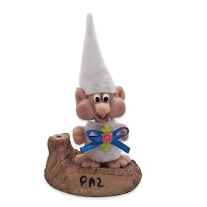 Duende Vermelho da Virtude Energia Próspera da Paz 10 cm