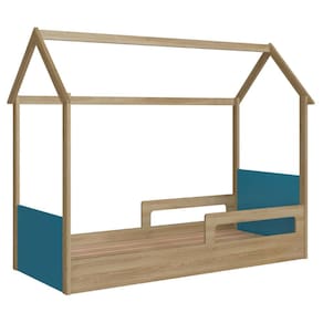 Cama Infantil Montessoriana Aveiro com Azul