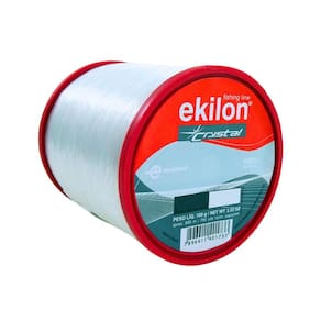 Linha para Pesca e Artesanato Monofilamento Ekilon Crystal transparente 100g