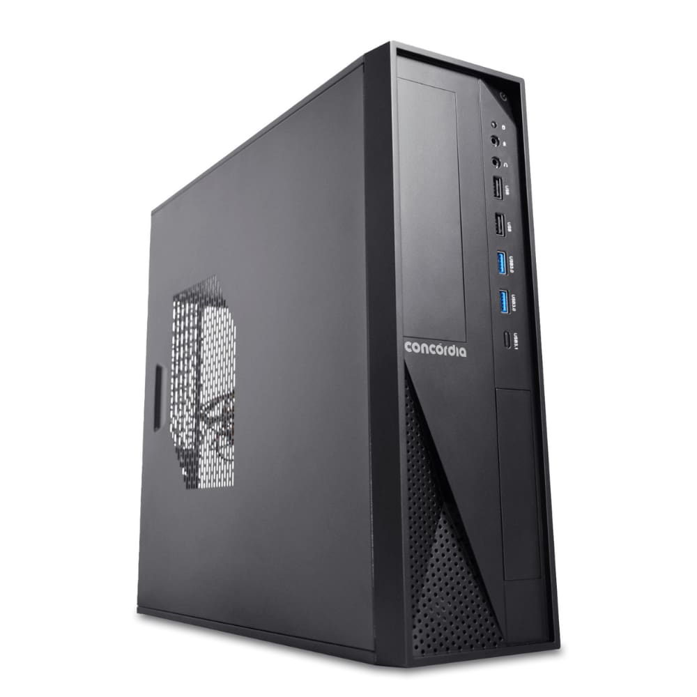 Computador SFF Concórdia Processador Core i5 11400 4GB DDR4 SSD 240GB com Windows 11 Home