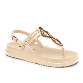 Sandália Feminina Dakota FlatForm Aplique