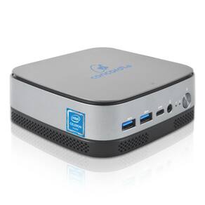Mini PC Concórdia NUC 110 N5095 Intel Celeron Quad Core 4GB SSD 128GB Linux