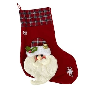 Meia Bota de Natal Natalino Papai Noel Enfeite Porta Arvore Guirlanda Pendurar Janela Decoraçao Pendente