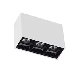 Gaya Spot Led Focco Sobrepor Br/Pt 6w 24º 2700k 480lm