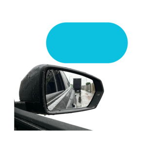 Película Retrovisor Anti Chuva Anti Embaçante Carro Moto Kit