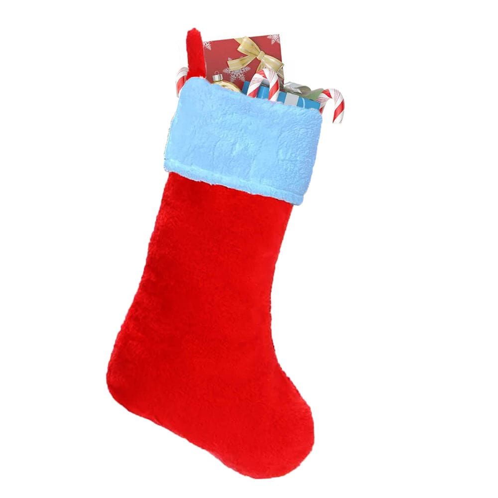 Bota Meia De Natal Enfeite Natalino Porta Janela Arvore Guirlanda Casa Loja Festa Evento