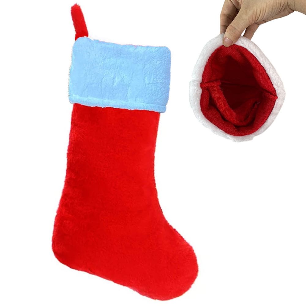 Bota Meia Natal Enfeite Natalino Janlea Porta Decoraçao Casa Loja Comercio