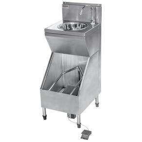 Lava-botas com Lavatório em Aço Inox 304 220v