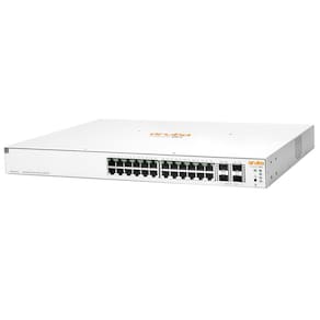 Switch HPE Aruba 1930 24G POE 4x SFP 1/10Gbe RJ45 10/100/1000Mbp, Gerenciável 195W - JL683A