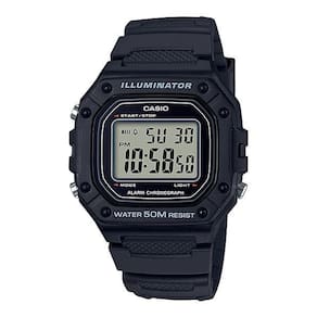 Relógio Masculino Casio Digital Preto W-218H-1Avdf