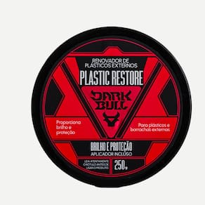 Renovador Plastic Restore Dark Bull Renova Plásticos Externo