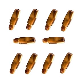 10 Pcs Bico Contato 0,90 X 30mm M8 Cu-cr-zr Ma-141 Tocha Mig