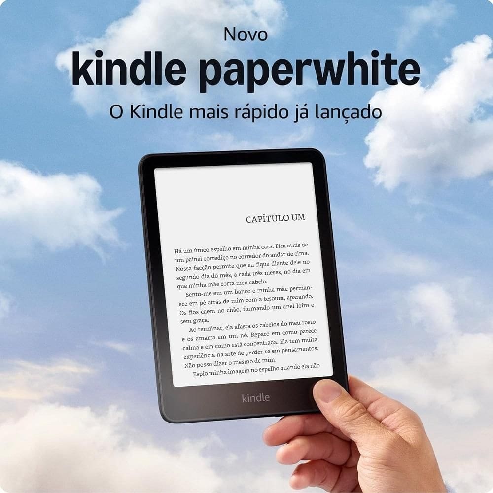 【第12世代】kindle paperwhite 16GB Kindle Paperwhite 16GB 2024 - O Kindle mais rápido já lançado, com