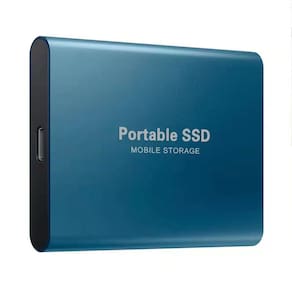 Disco Rígido Externo SSD de 4 TB Portátil, Alta Velocidade Transferência