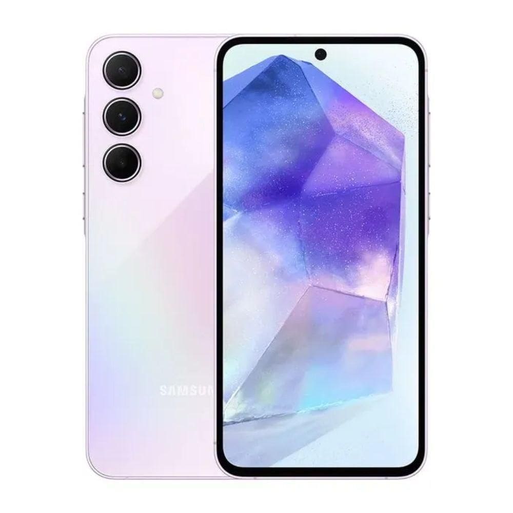 Smartphone Samsung Galaxy A55 5G 8GB 128GB Tela 6.6 Camera Tripla Rosa