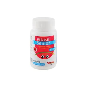 Suplemento Vitasil Senior 60g 120cp p/ Cães e Gatos - Vansil