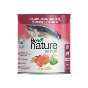 Alimento Úmido Be Nature P/ Cães Idosos Sabor Peixe 300g