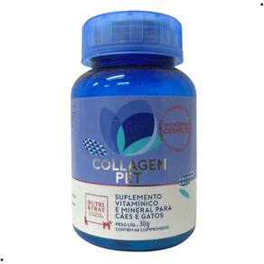 Suplemento Vitamínico Collagen Pet 30g 60 cp - Centagro