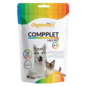 Suplemento Vitamínico Compplet Mix Pet A-Z 120gr - Organnact