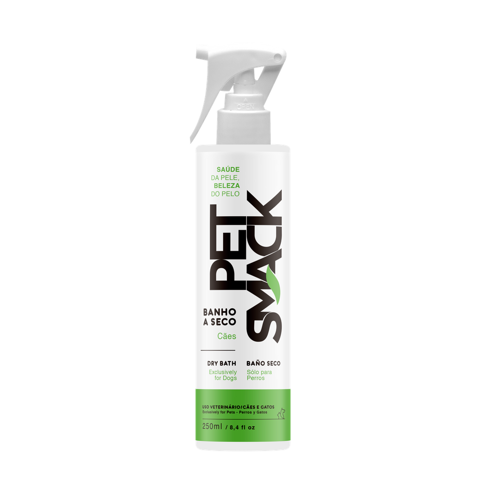 Pet Smack Banho Seco Cães Adultos e Filhotes 250ml - Centagro