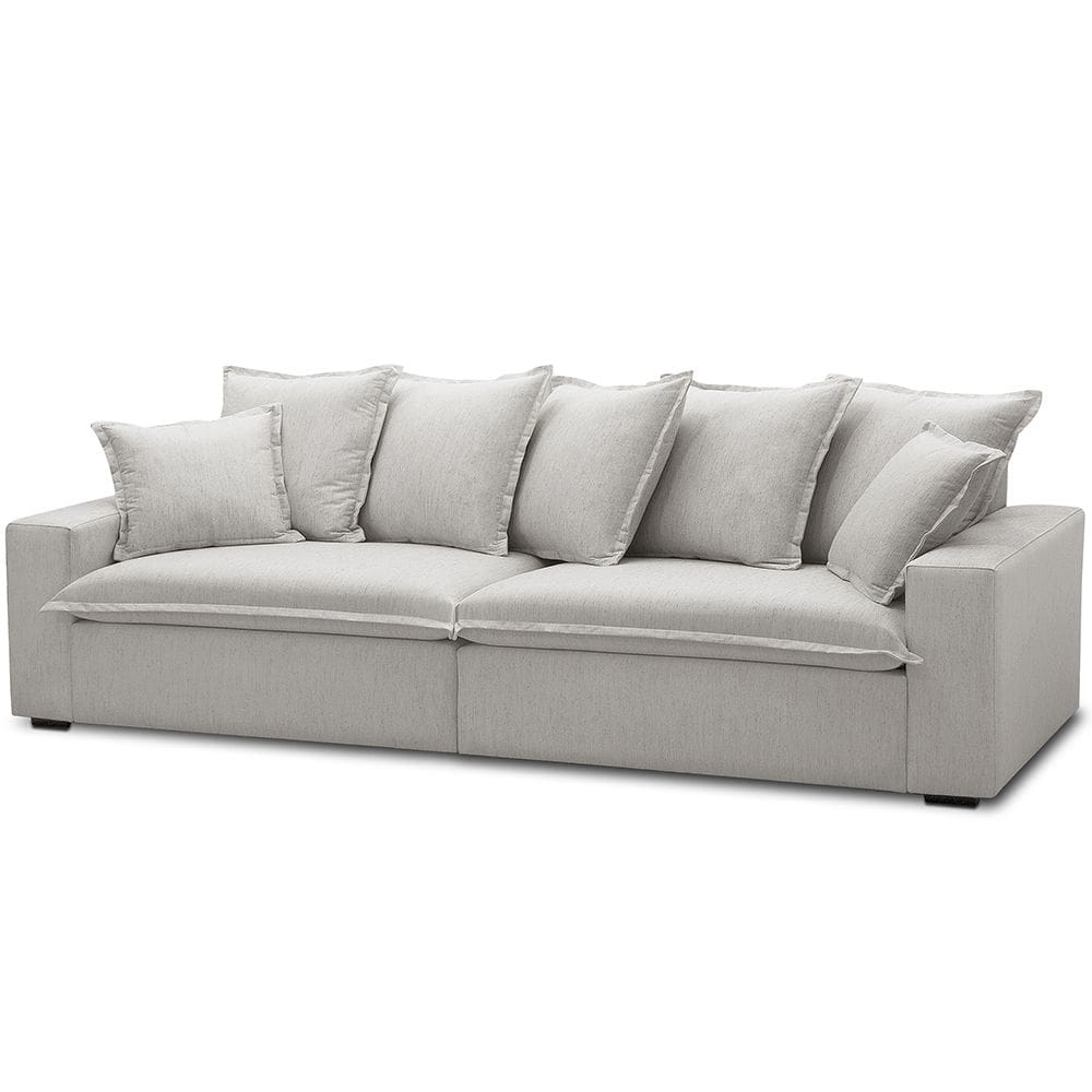 Sofá 2 Lugares Para Sala de Estar Living 200cm Arbane F04 Linho Mescla - Lyam Decor