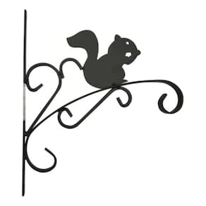Suporte de Parede Vasos ESQUILO (30cm) Preto TOP GARDEN