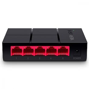 Switch 5 Portas TP-Link MS105G MCS0040 Preto