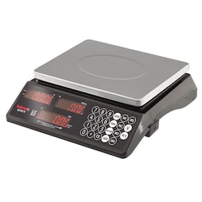 Balança Digital Comercial Balmak QUICK 3 em 1 Prato Inox com Bateria Bivolt QUICK33B