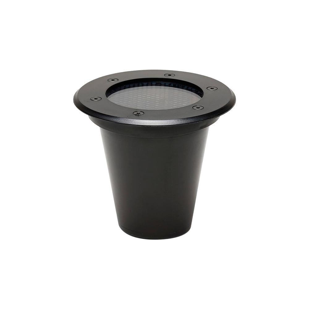 Embutido de Solo Led Save Energy 12W Bivolt Jet Black 2700K Luz Amarela