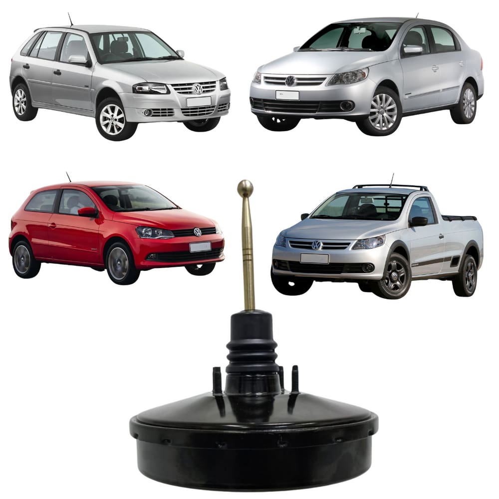 Hidrovácuo De Freio Da Controil Volkswagen Saveiro Cross CE VHT 1.6L 8V Sem ABS 2010 A 2013