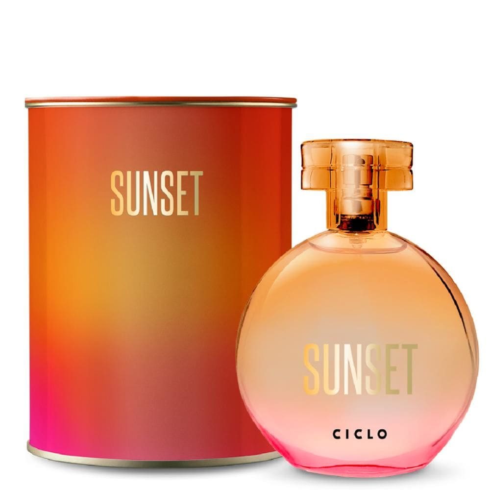 Sunset Deo Colônia Ciclo Cosméticos - Perfume Feminino 100ml
