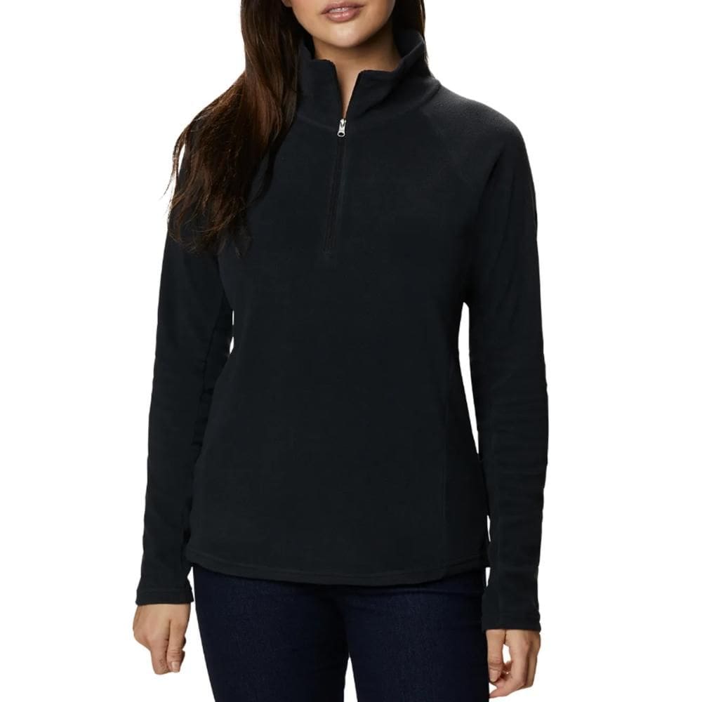 Blusa Feminina G Columbia Preta Manga Longa Gola Alta