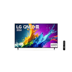 Smart TV LG QNED 4K QNED80 65 polegadas 2024
