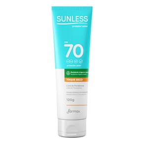 Protetor Solar Sunless FPS 70 Toque Seco 120g