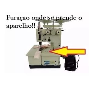 Galoneira Semi Industrial Bracob 2 Agulhas 110v+ Viés