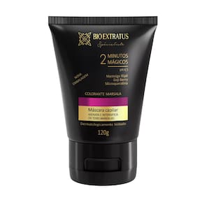 Máscara Bio Extratus Spécialiste Condicionante Colorante Marsala 120g