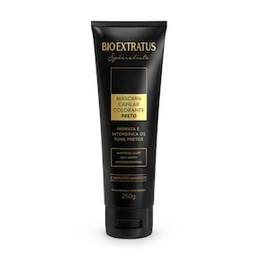 Máscara Bio Extratus Spécialiste Condicionante Colorante Preta 250g