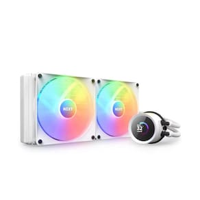 Water Cooler NZXT Kraken RGB 280mm Display LCD - RL-KR280-W1 Branco