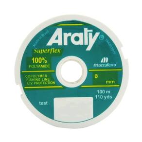 Linha Araty Superflex 0,30mm 100m Branca - Embalagem com 20 Unidades