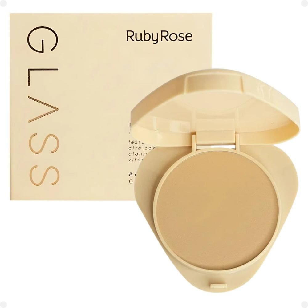 Pó Compacto Ruby Rose Glass Gpl20 Hb-863-4