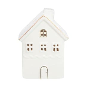 Adorno Casinha Home Style Led Joy Family 13 cm