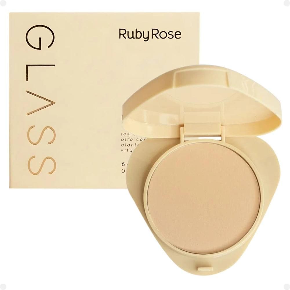 Pó Compacto Ruby Rose Glass Gpf20 Hb-863-2