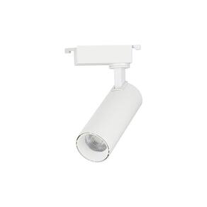 Spot Direcionável Para Trilho Eletrificado Nordecor Nize 15w Bivolt Branco 3000k Luz Amarela 6478