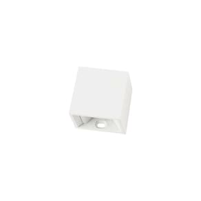 Arandela Nordecor Leni Mini 2w Led Bivolt Branco 3000k Luz Amarela 2657