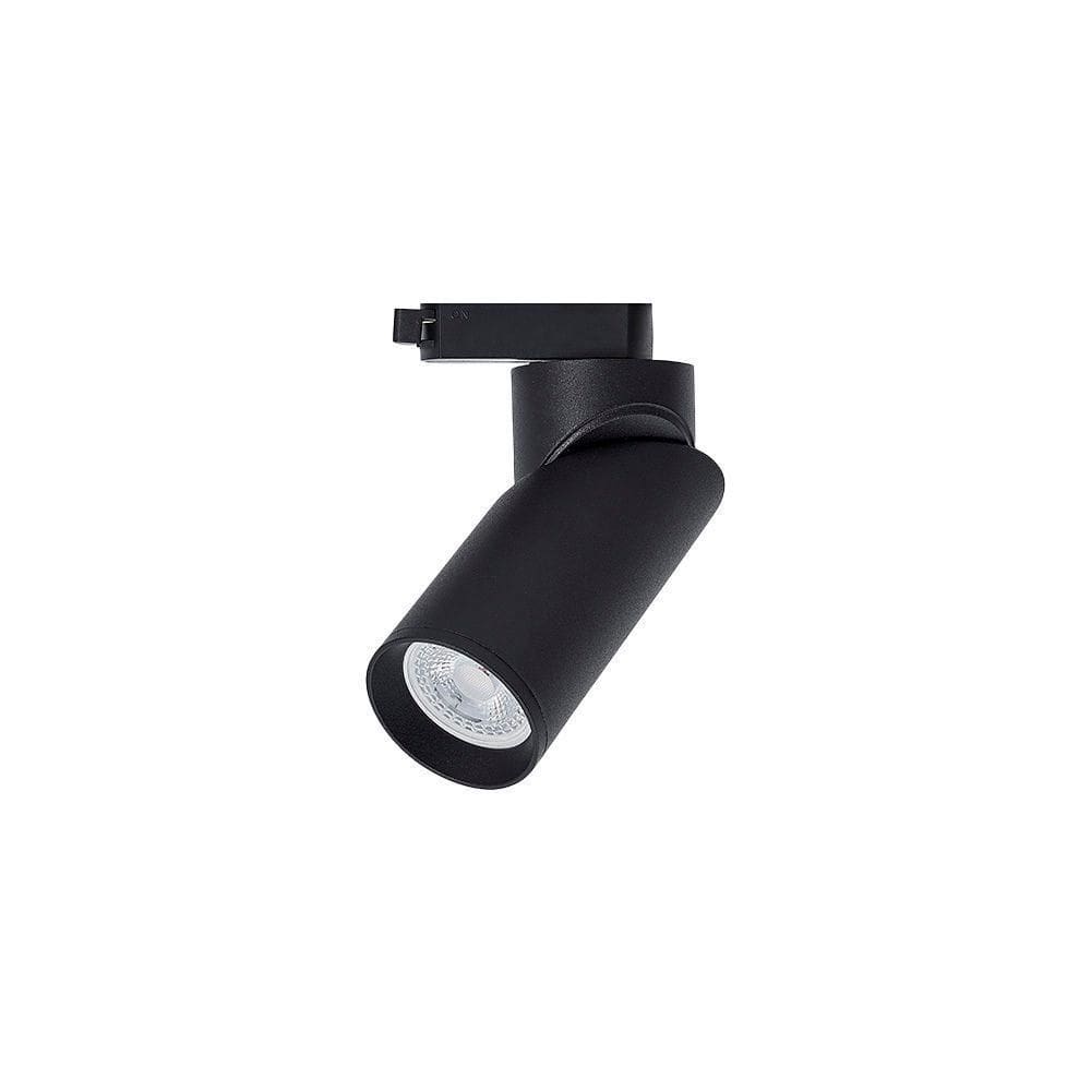 Spot Direcionável Para Trilho Eletrificado Nordecor Piere Mr16 Gu10 Bivolt Preto 6305