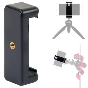 Suporte Celular E Smartphone 55mm à 85mm Com 2 Entradas De 1/4\"