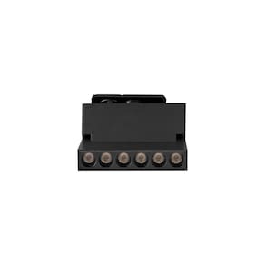 Módulo Led Projetor Para Trilho Nordecor Duli 6w 12cm Alto Irc 90 Bivolt Preto 4000k Luz Neutra 6363